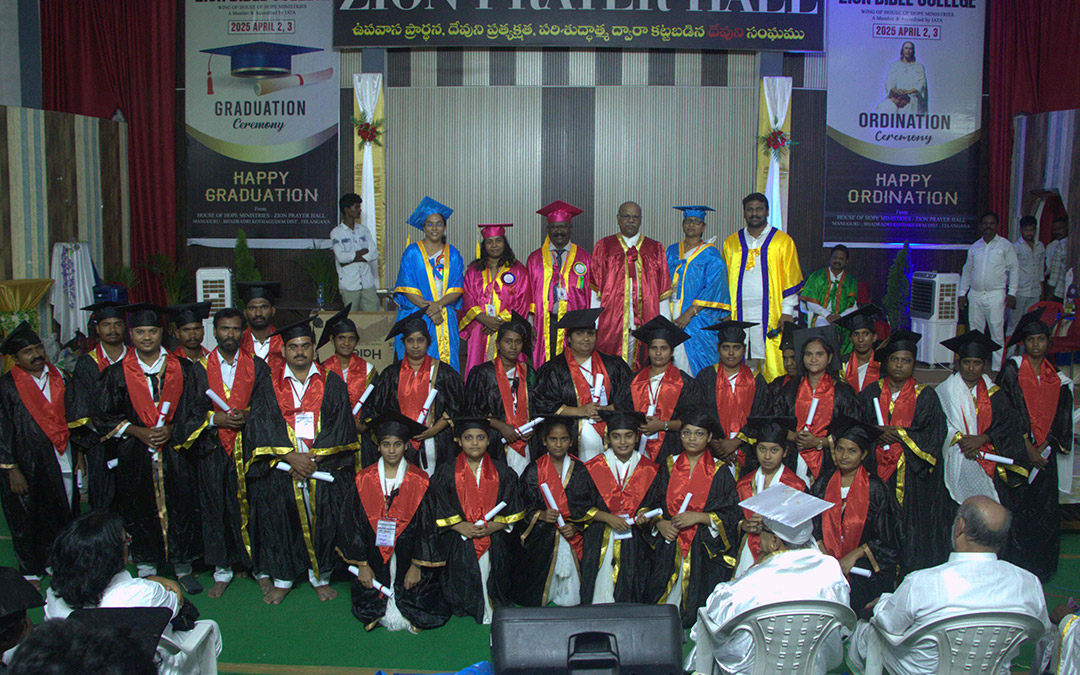 Equipped to Lead: 290 Bible Students Graduate in Rural India